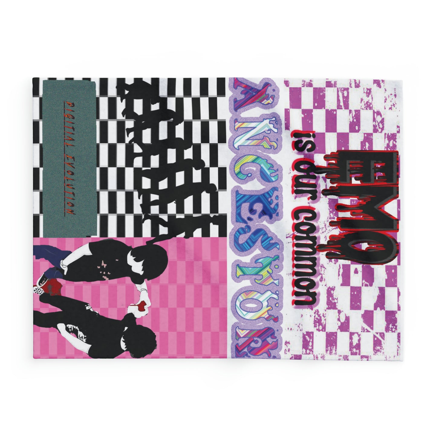 Myspace Elder Emo Blanket