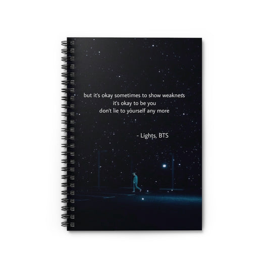 Lights Spiral Notebook